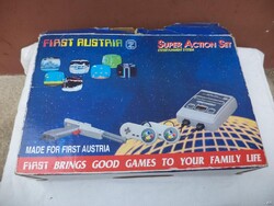 Retro TV-re köthető Nintendo klón, sok játékkal, dobozzal (7383)