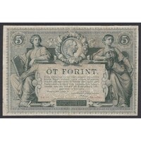 Magyarország,5 forint/gulden 1881 Restaurált