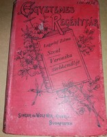 1900'S Lagerlöf Zelma : Szent Veronika zsebkendője - EGYETEMES REGÉNYTÁR - könyv SINGER & WOLFNER