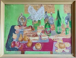 Breznay József (1916 - 2012) : Csendélet