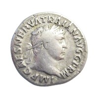 Római Birodalom,Traianus antoninianus 101-102 Róma - P M TR P COS IIII P P - Hercules hátlap VF+ ezü