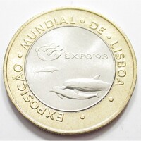 Portugália,200 escudos 1997 - EXPO Lisszabon aUNC+ ötvözet