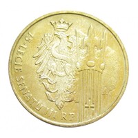 Lengyelország,2 zlote 2004 - A Lengyel Köztársaság Szenátusának 15 éve aUNC+ ötvözet