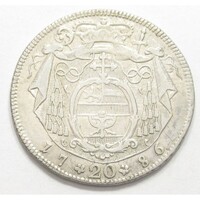 Ausztria,Hieronymus von Colloredo 20 krajcár 1786 - Salzburgi Érsekség VF ezüst 6.68g583
