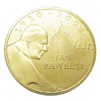Lengyelország,2 zlote 2005 - II. János Pál pápa aUNC+ ötvözet