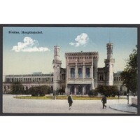 Lengyelország,Breslau - Főpályaudvar 1916