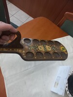 Antique fruit brandy serving tray