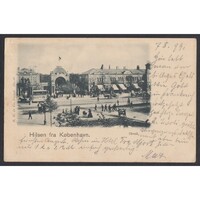 Dánia,Koppenhága - Tivoli vidámpark főbejárata 1899