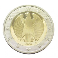 Németország,2 euro 2004 G PP aUNC+ ötvözet