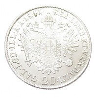 Ausztria,V. Ferdinánd 20 krajcár 1841 A EF+ ezüst 6.68g583