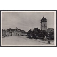 Felvidék,Rozsnyó - Rákócziő őrtorony - Franciska szobor - Barátok temploma 1939