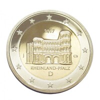 Németország,2 euro 2017 J PP - Rheinland-Pfalz - Rajna-vidék-Pfalz UNC ötvözet