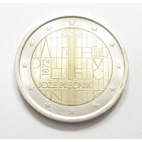 Szlovénia,2 euro 2022 - Joze Plecnik építész aUNC+ ötvözet