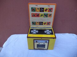 Retro lemez tűzhely, Lemezárugyár (7349)