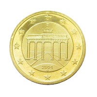 Németország,50 eurocent 2004 D PP aUNC+ ötvözet