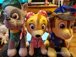 Mancs őrjárat plüssök 008. (Rocky, Chase, Sky) - PAW Patrol plushies 008. (Rocky, Chase, Sky)