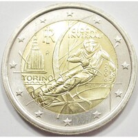 Olaszország,2 euro 2006 - XX. téli olimpiai játékok Torino aUNC+ ötvözet
