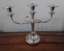Háromtagú gyertyatartó/kandeláber