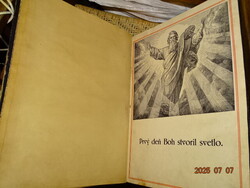 RÉGI SZLOVÁK NYELVŰ KÉPES BIBLIA SZENTÍRÁS