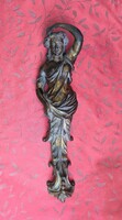 Antik, tűzi aranyozott bronz bútorveret...szobor. 1800-as évek eleje. Hibátlan, ritka műtárgy!