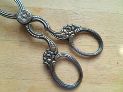 Older Silver-Plated Pastry or Sugar Tongs