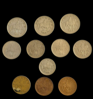 Bulgária 11 db-os Stotinka lot