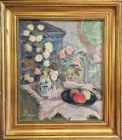 Balogh Ervin 1957 / Asztali csendélet