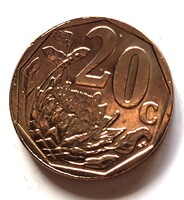 Új Zéland 20 cents 2015 (P66)