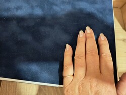 8 karátos leheletvékony arany gyűrű