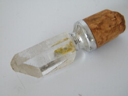 Rock crystal cork stopper, bottle stopper