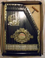 The Mandolin Harp antik 62 húros szász német CITERA Made in Saxony