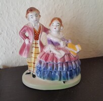 Hummel Goebel porcelán - Barokk ruhás pár