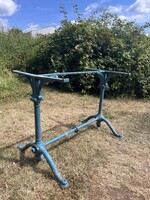 Antique cast iron decorative table leg, table rarity