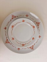 Alföldi csipkebogyós porcelán süteményes készlet