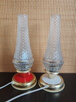 Retro Szarvasi asztali lámpa pár A053
