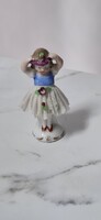 Nápolyi antik Porcelán kislány