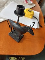 Metal 'Brutalist' Candle Holder