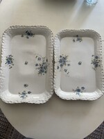 More than 100-year-old Bavarian porcelain dinnerware set with 2 serving bowls