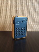 Retro Philips RL-047 zsebrádió A243
