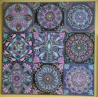 Mandala festmény