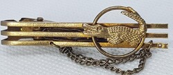 1980'S Vintage Gold-Plated Lacoste Tie Pin SET