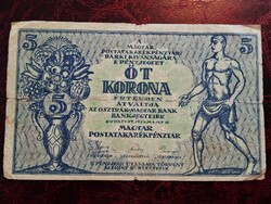 5 Korona 1919.