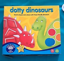 Dotty Dinosaurs – Angol fejlesztő társasjáték, komplett, kiváló állapot!