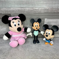 Disney MC Toys Mickey, Minnie Mouse egér játék figura szett