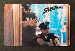 Szuperhekusok Bud Spencer és Terence Hill kártyanaptár 1989