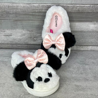 Disney Minnie Mouse szőrmés kislány mamusz 28/29