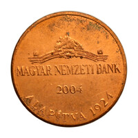 Magyar Nemzeti Bank 2004 Látogató Központ érem Br