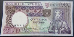 Angola 500 escudo  1973