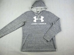 EREDETI UNDER ARMOUR (M/L) SPORTOS HOSSZÚ UJJÚ FÉRFI SZÜRKE KAPUCNIS PULÓVER