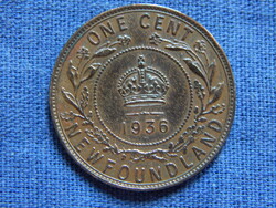 Új-Fundland 1 Cent 1936